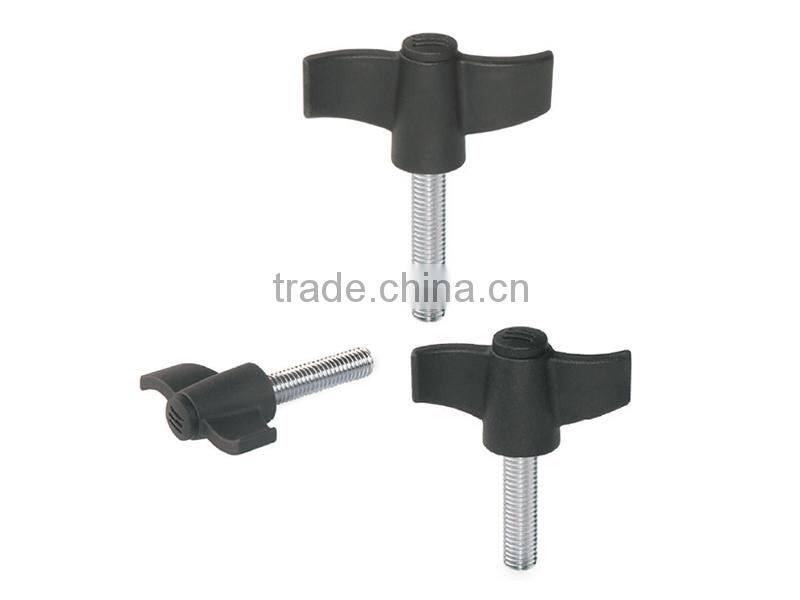 Seven-Star Plastic Knobs Screws DIN6336 BK36.0013