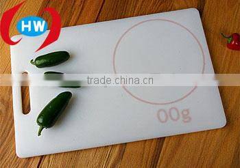plastic colored cutting board/heat resistant cutting boards/kitchen cutting board