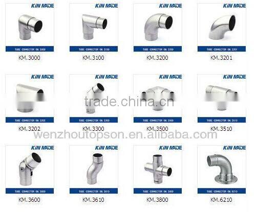 90 degree tube elbow/ stainless steel handrail connector