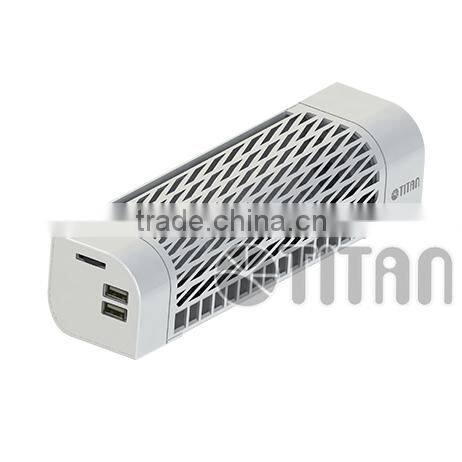 Wholesale summer car accessories plastic 5V USB air cooling fan