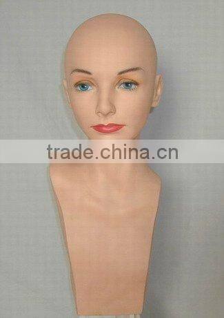 natural skin color mannequine head