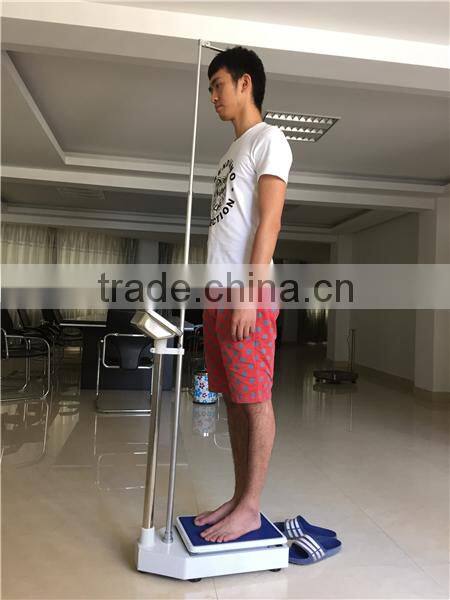 300kg digital height and weight measuring platform scale