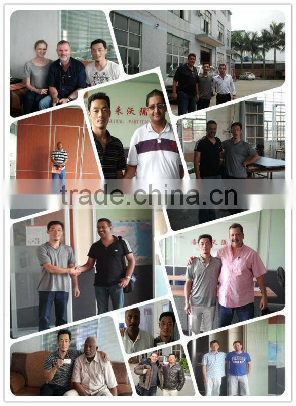 china manufacturer aluminium high quality partition wall sliding door for Multi-functional Hall