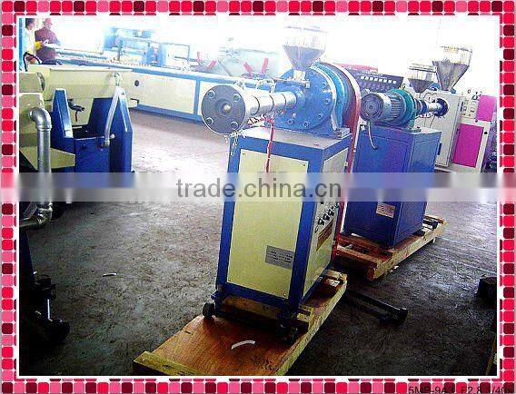 320kg/h single screw plastic extruder with high output