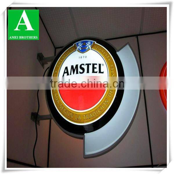 Street light led box of vacuum thermoforming outside ad light box