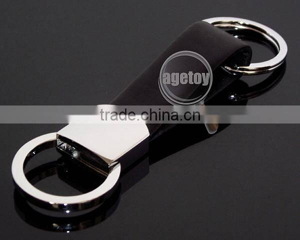 Crystal Leather Key Chain