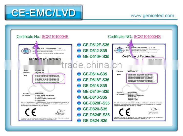 2015 HOT Sale LED Light indoor lighting IP20 down lights 24w