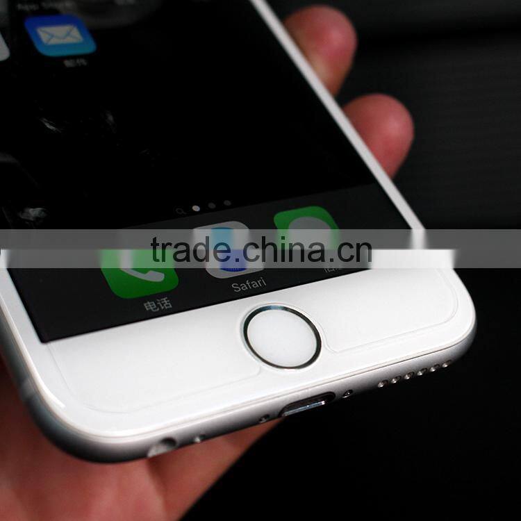 Rose gold import glass 0.3 mm 3D curved edge tempered glass screen protector for iphone 6s