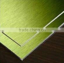 Brush finish aluminum composite panel / acp panel