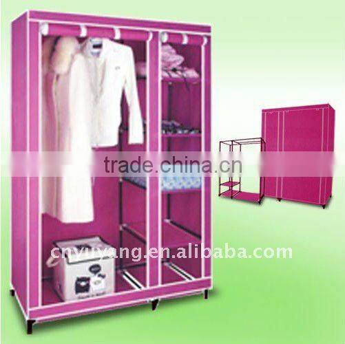 Non-woven fabric children wardrobe closet, wardrobe cabinet, storage wardrobe