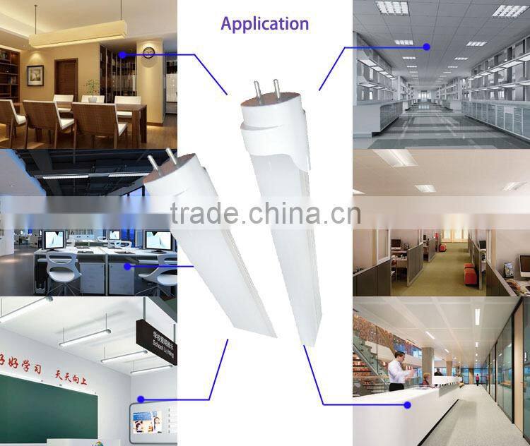 3 year warranty ultrathin SMD2835 10W/18W/24W AL+PC T8 led tube Glass Led Tube Led T8 Tube G13 Tube