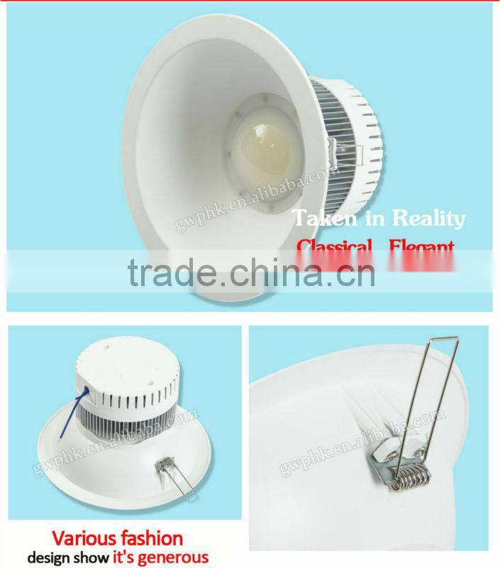 3 years warranty Ultra bright 20W 6" COB LED downlight