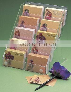 acrylic desktop business name card holder electronic business card holder