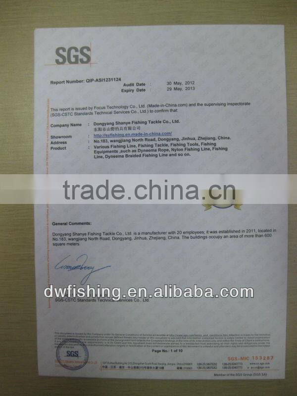 Dongyang PE Braid Fishing Line MULTICOLOR--- SUNBANG