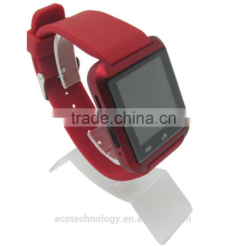 1.48" Capacitive Touch Screen Bluetooth smart watch U8 supporting smart phone and multi languages