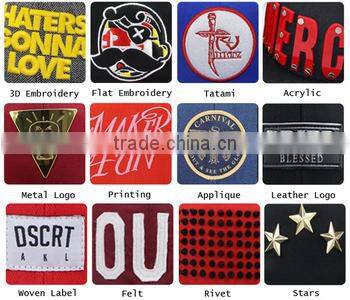 Detailed Images Blank short brim snapback plain hats wholesale