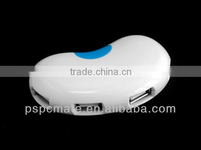 Fashion Design Small Red Bean 4 Port Hub USB