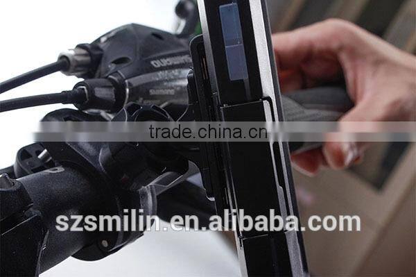 Motorcycle Scooter Mobile Phone Waterproof Case Holder for Samsung Galaxy S6 with 360 degree swivel ball head