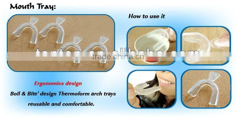 CE approved Wholesale Professional Home Use Teeth Whitening Kit Non Peroxid