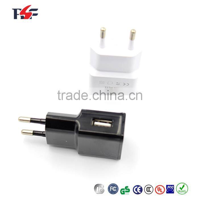 China Wholesale Mobile Phone Travel Charger EU
