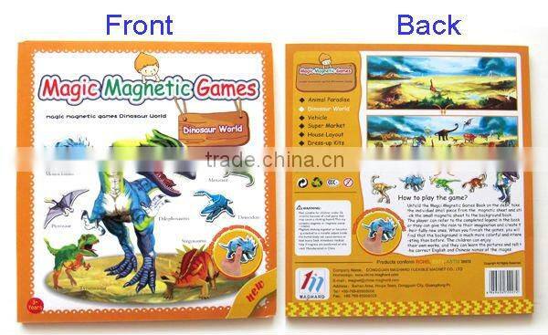 Dinosaur World magnetic toy for kids