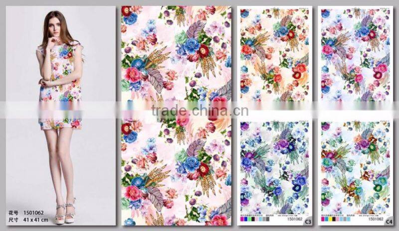 2015 100% rayon soft comfortable printing fabric online