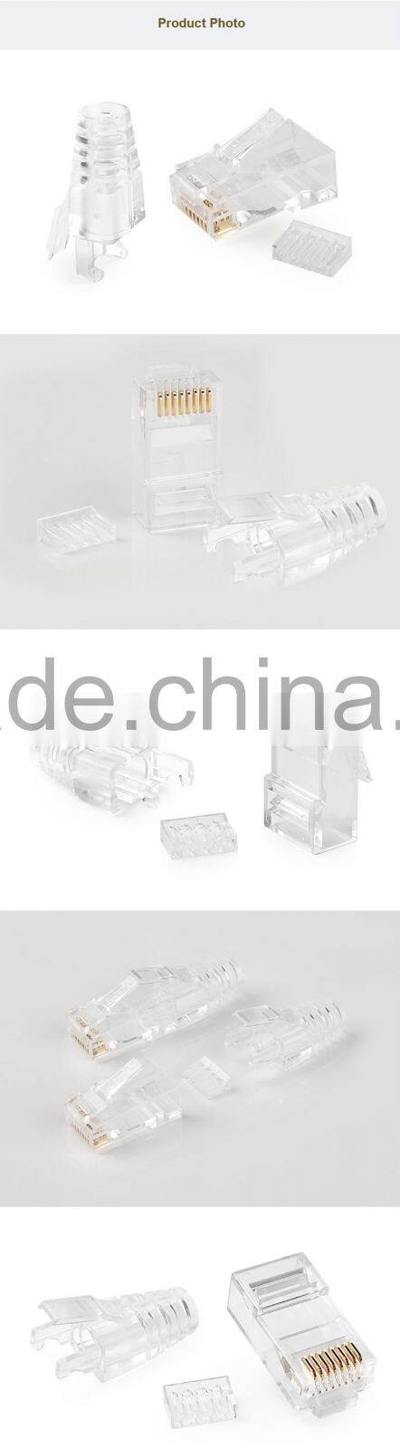 China Supply Network Wire Connector RJ45 Cat6 Unshielded UTP Modular Plug Offer