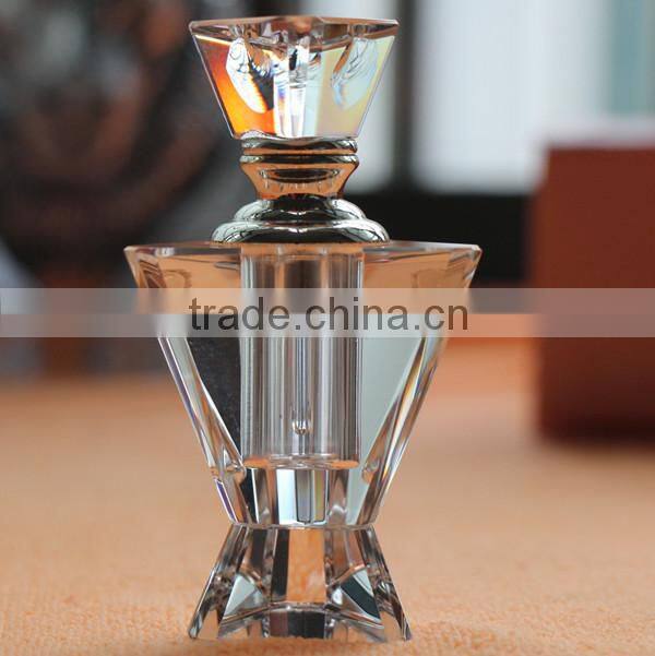 Factory 3ml perfume oil use fancy wholesale crystal perfume bottles