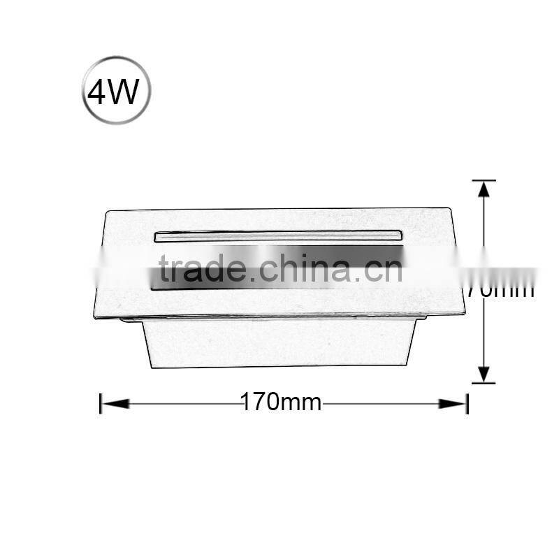 IP65 waterproof outdoor led underground light 4W (CE&ROHS)