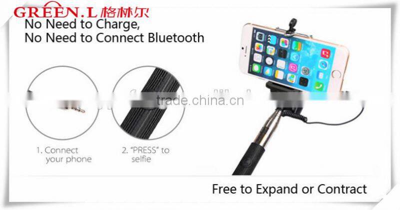 selfie stick extendable monopod with bluetooth