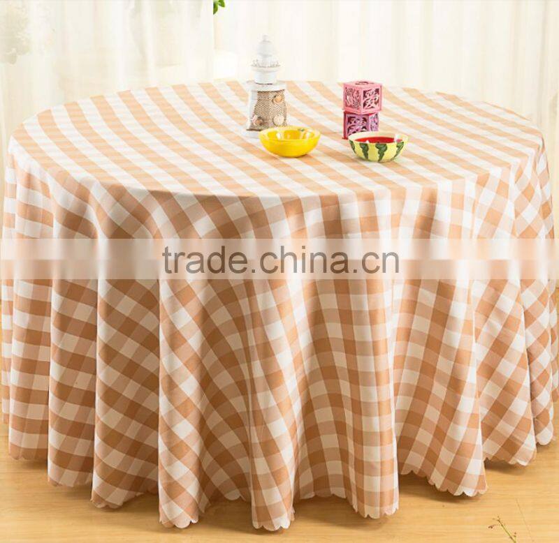 Durable Feature and Round or Square Shape Table cloth Factory, Printed Table Cloth