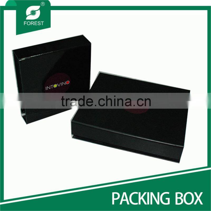 FOLDED PACKING BOX WITH MATT LAMINATION JEWELRY PACKING BOX