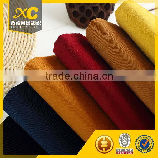 free samples dyed corduroy fabric for suits