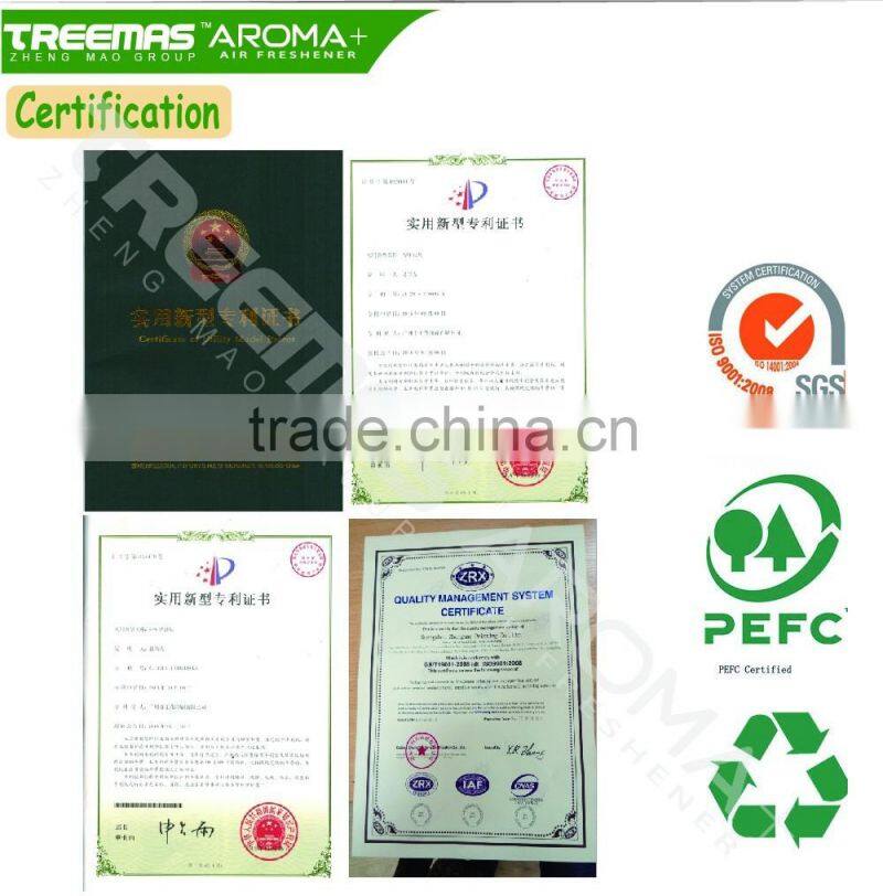 Funny shape customize design logo printing fragrance car air freshener for car home use