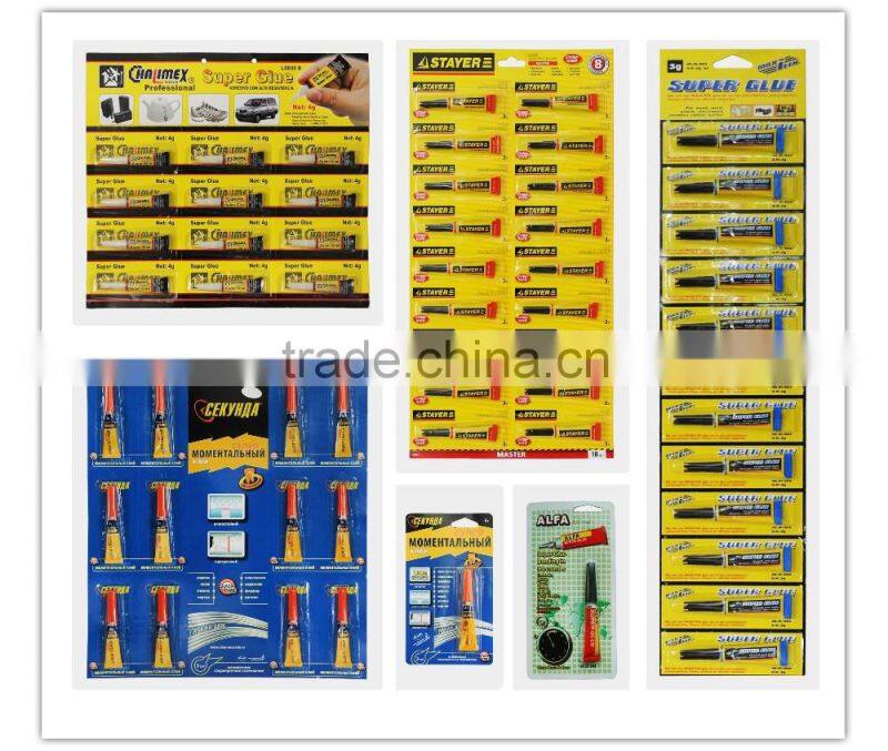 TS-111 capsule packing super glue