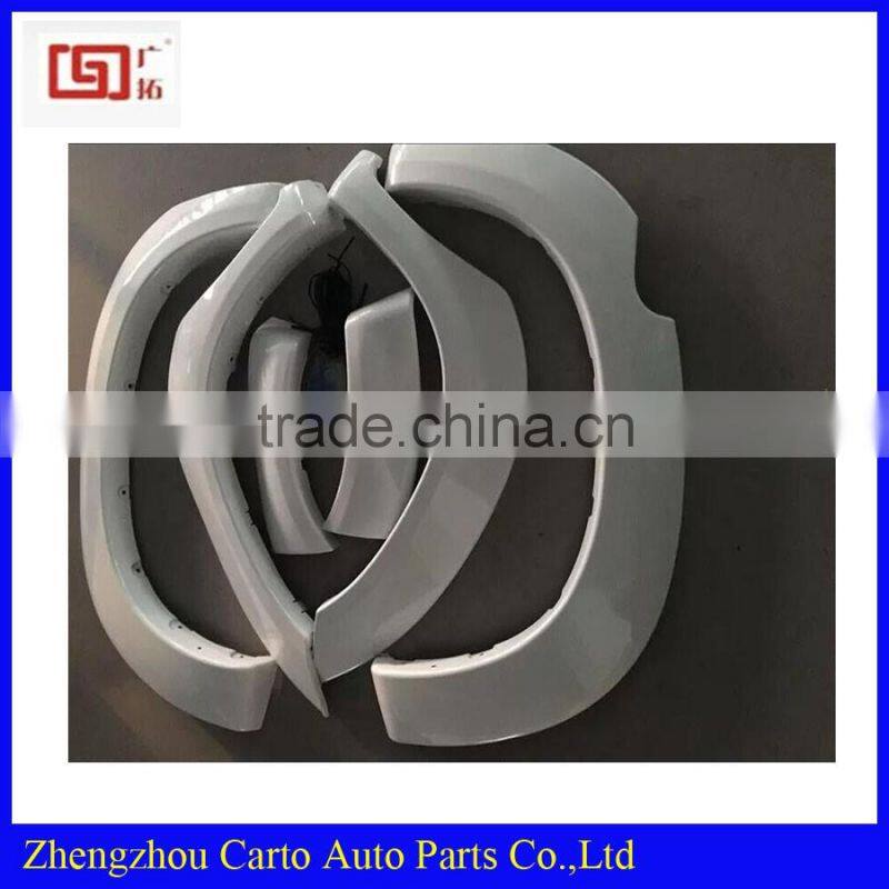 car body part wheel arch ABS fender flare universal for Toyota Hilux Revo