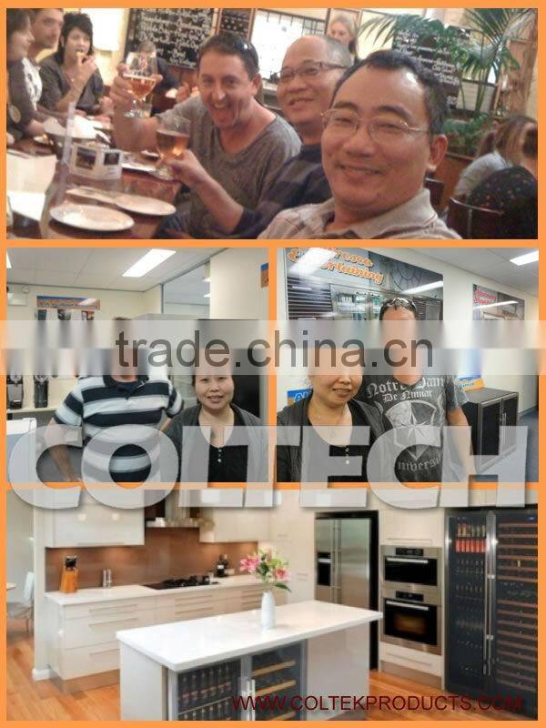 168 Bottles Single Tem.Zone Full glass door Wine cellar