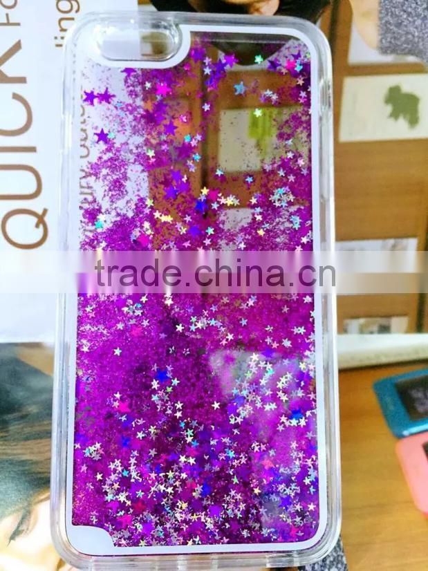 Factory Cheap Design Bling Bling TPU PC Combo Case For Iphone 6