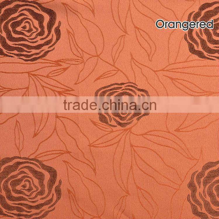 100% polyester piece dyed jacquard fabrics for curtains