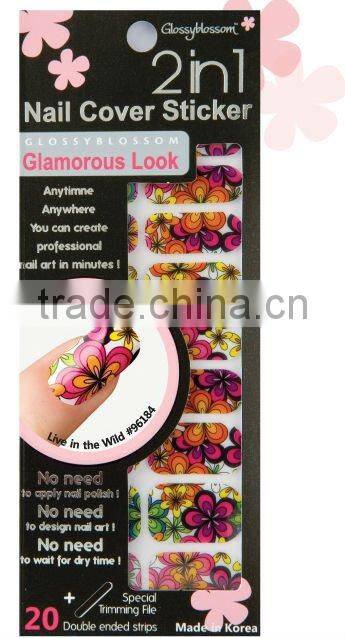 nail cover sticker