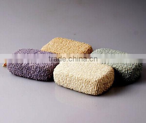 factory price pink bath sponge loofah for shower