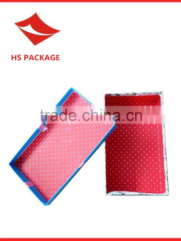 Wholesale Custom printed colored handmade cardboard gift box
