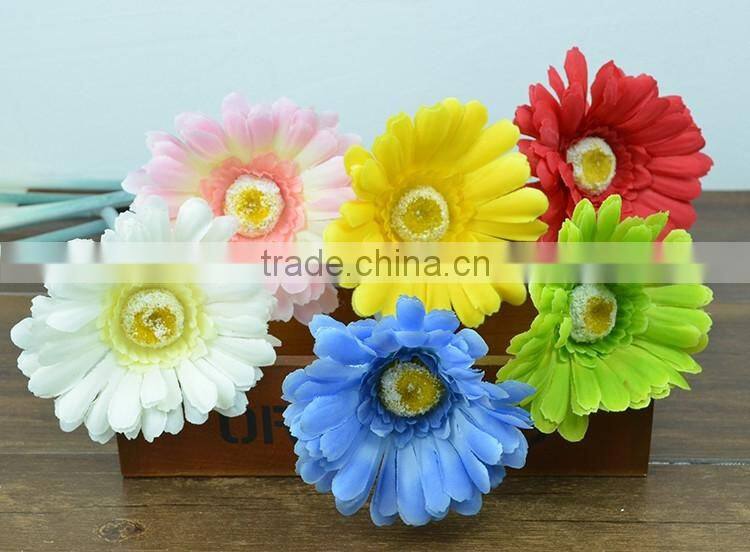 Wholesale Artificial Gerbera Flower African Daisy Bouquet Wedding Home Garden Office Party Coffee Shop Decoration for Display
