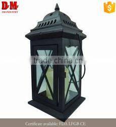 Christmas Small Cheap Wrought Iron Hanging metal lantern