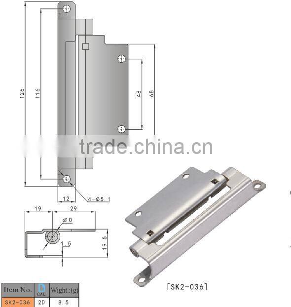 SK2-036 2015 popular cheap Concealed Removable Hinge Cabinet Hinge manufacturer in China