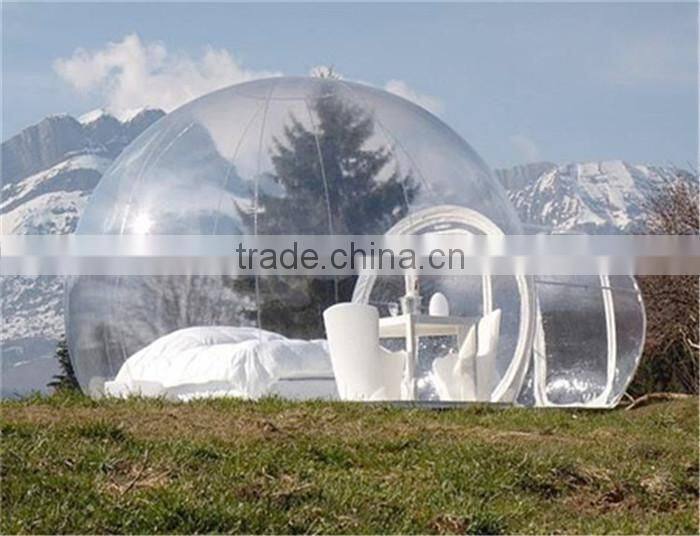 cheap inflatable transparent bubble tent dome tent for sale