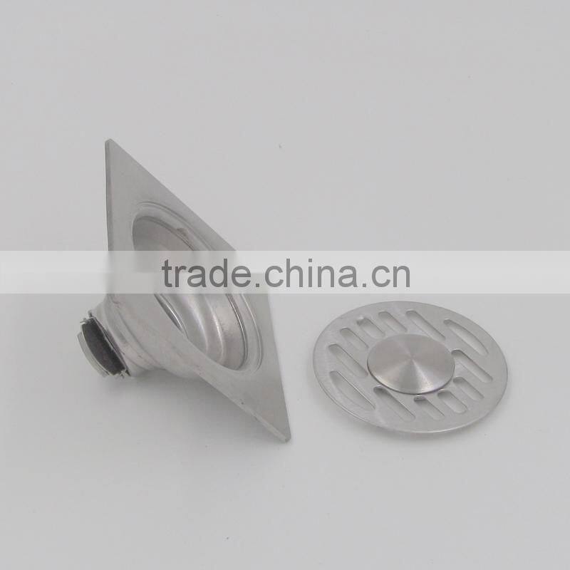stainless steel grid floor drain shower drain