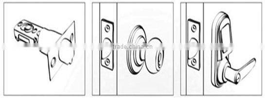 Apartment electronic TM card lock with password for security