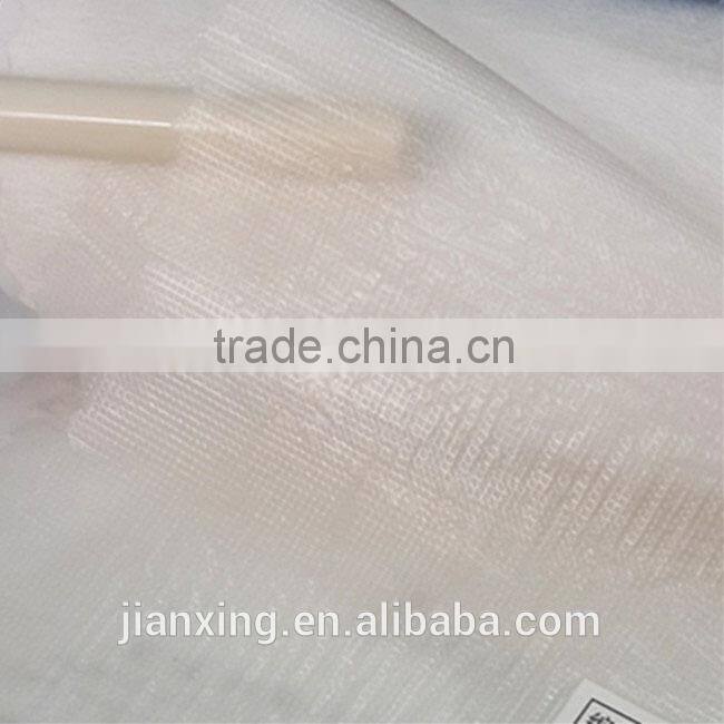Hot and cold water soluble adhesive interlining for garment embroidery