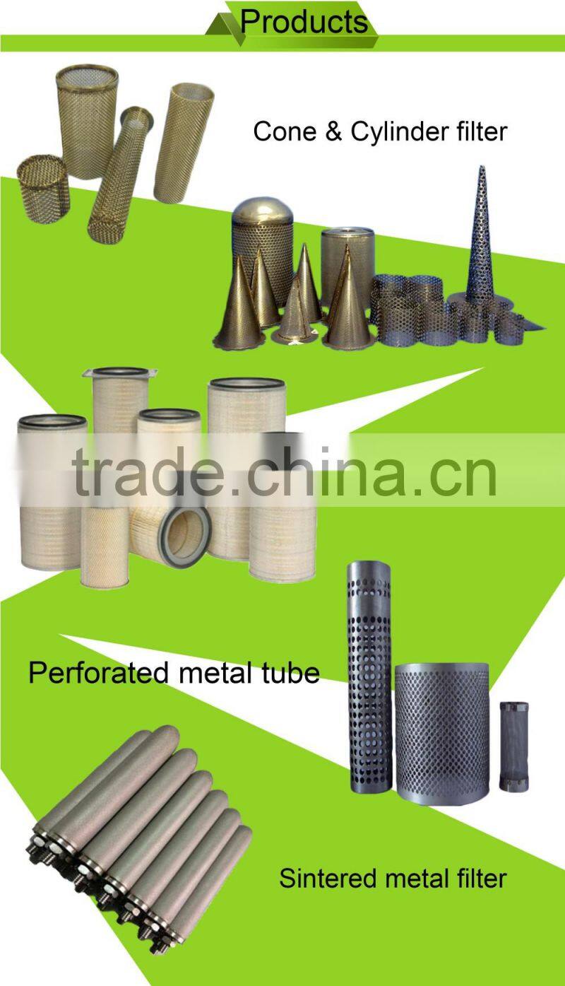 Pleated Purify Cartridge Filter Fuel Strainer